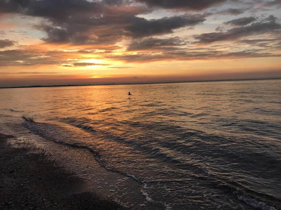 Stilvolles Reetdachhaus Coastline An Der Ostsee Groß Schwansee Exteriér fotografie